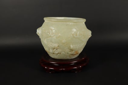 Chinese jade like washer