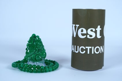 Chinese fine carved necklace