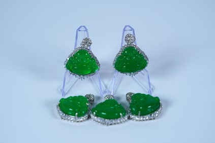 Lots Chinese apple green items