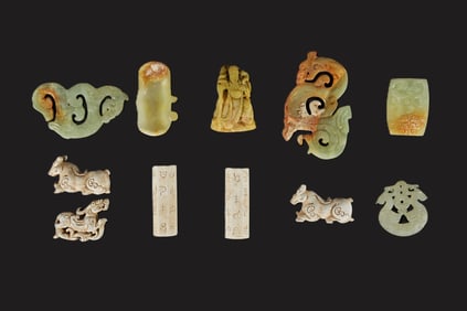 Lots Chinese fine carvings