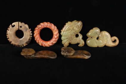 Lots Chinese stone ornaments