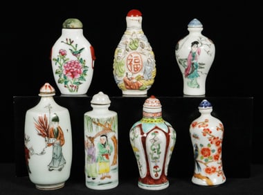 Lots Chinese snuff bottle