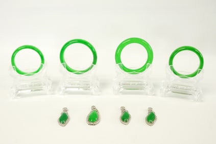 Lots Chinese apple green items