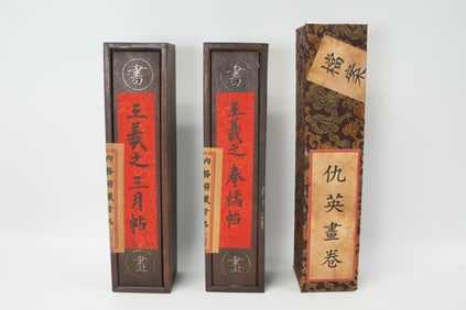 Lots Chinese fine scrolls