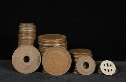 Lots vintage coins