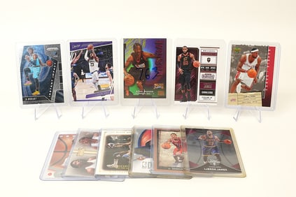 Lots fine basketball cards