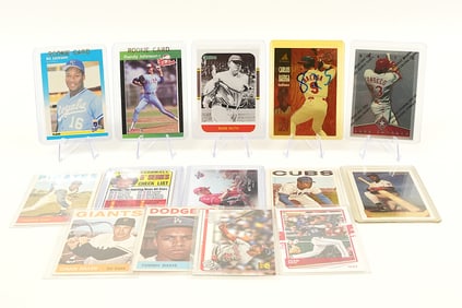 Lots vintage baseball cards