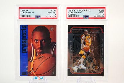 PSA Kobe Bryant cards