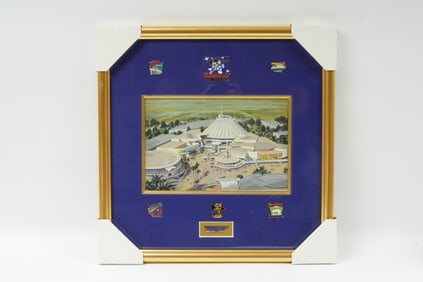 Disney framed art pins