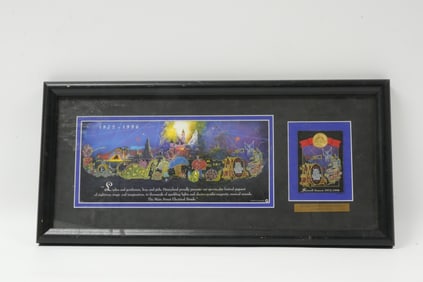 Disney framed art