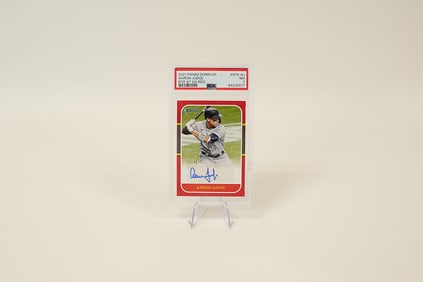 2021 Aaron Judge signed card