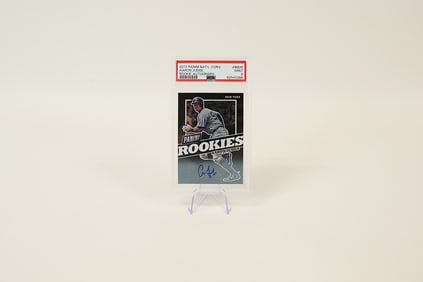 Aaron Judge rookie signed card