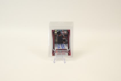 Aaron Judge signed card