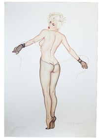 Olivia signed lithograph