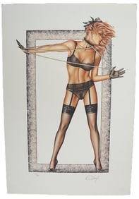 Olivia signed lithograph
