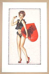 Olivia signed lithograph