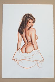 Olivia signed lithograph