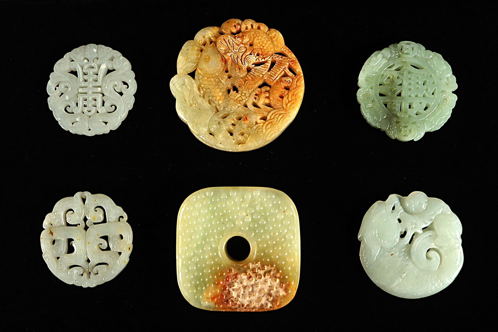 Lots Chinese fine jade (1 of 7)