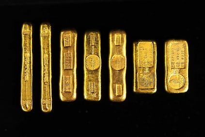 Lots Chinese fine ingots