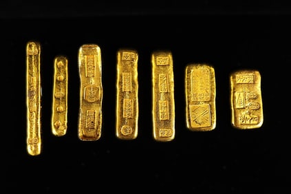 Lots Chinese fine ingots
