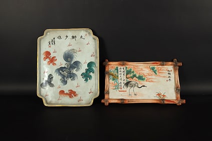 Lots Chinese trays
