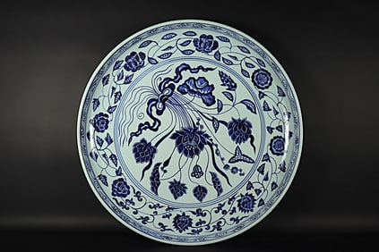 Chinese fine charger plate