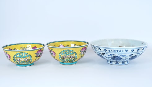 Lots Chinese bowls