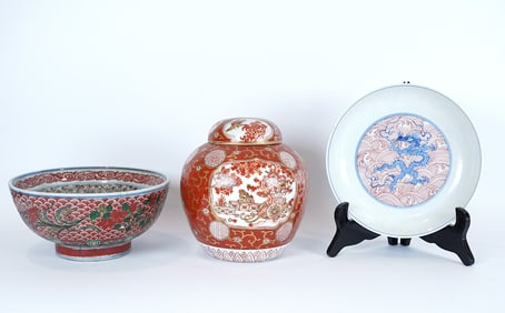 Lots Asian ceramics