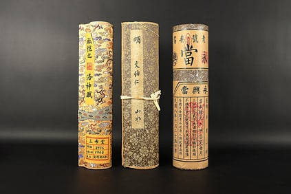 Lots Chinese fine scrolls