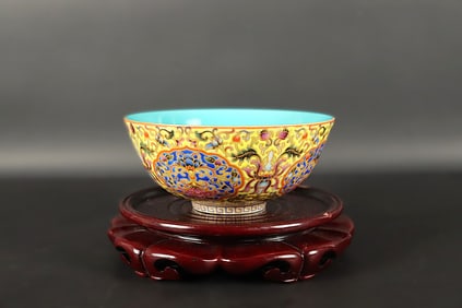 Chinese fine fancy bowl