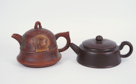 Lots Chinese clay teapots