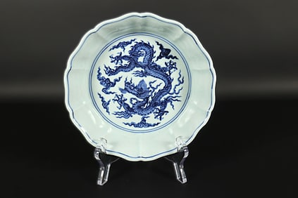 Chinese fine dragon bowl