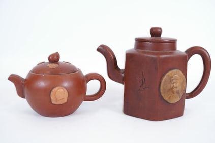 Lots Chinese clay teapots