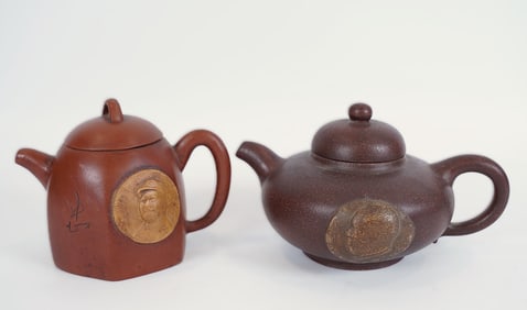 Lots Chinese clay teapots