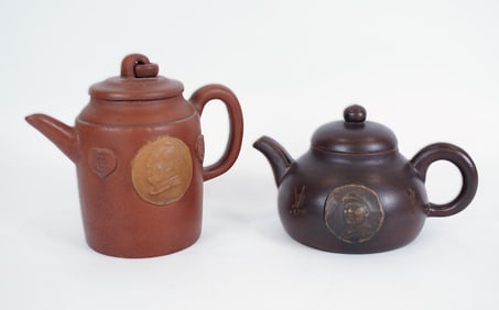 Lots Chinese clay teapots
