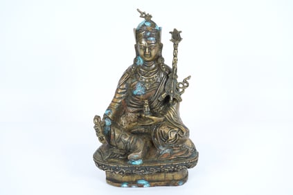 Chinese copper buddha