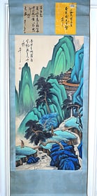Lots Chinese painting scrolls