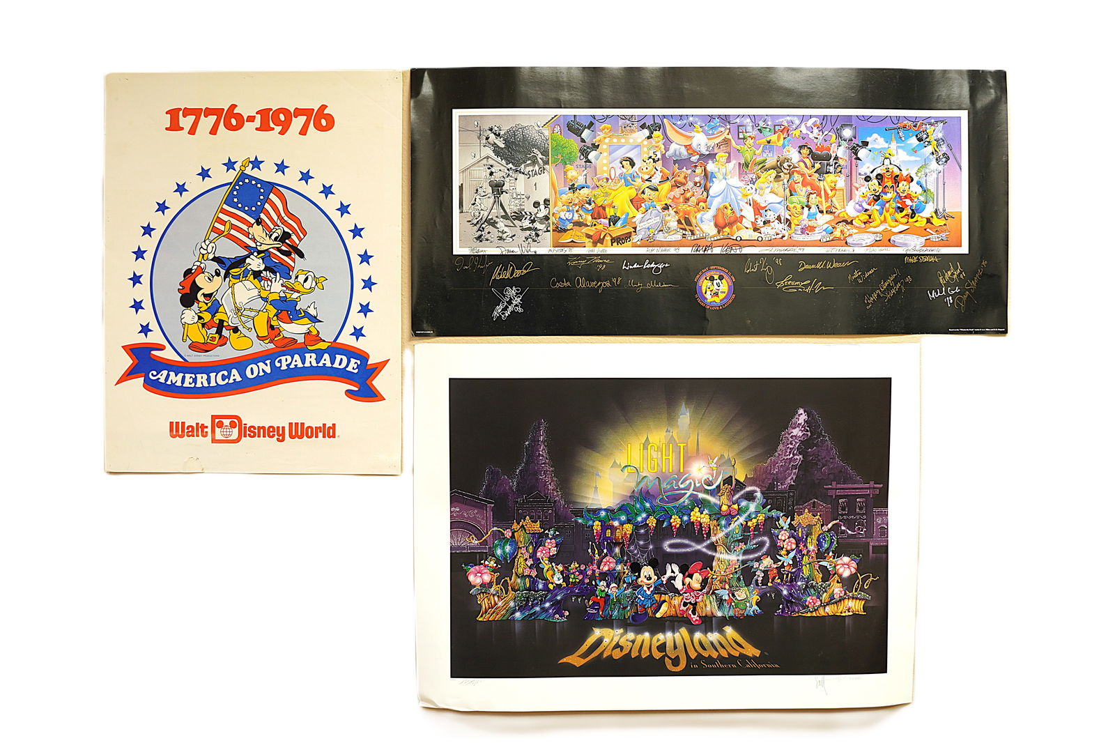 Lots Disney signed items (1 of 9)