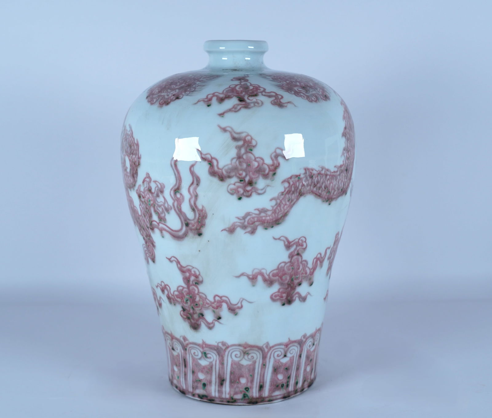 Chinese copper red vase (1 of 7)
