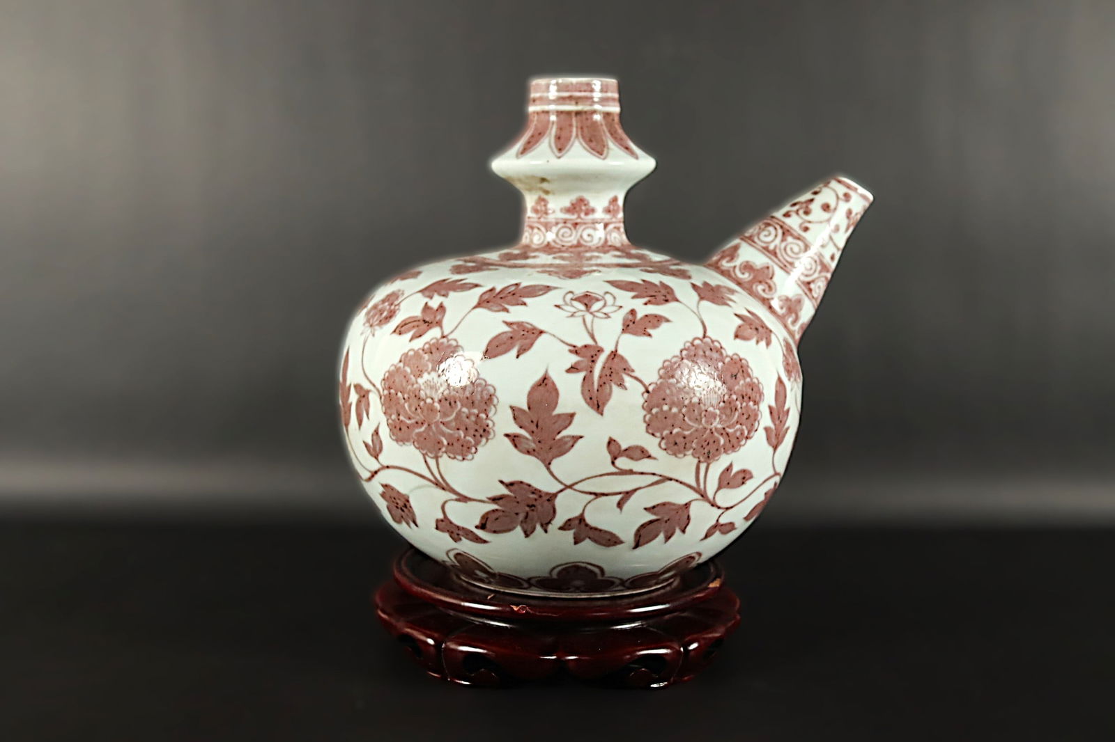 Chinese copper red pot (1 of 7)