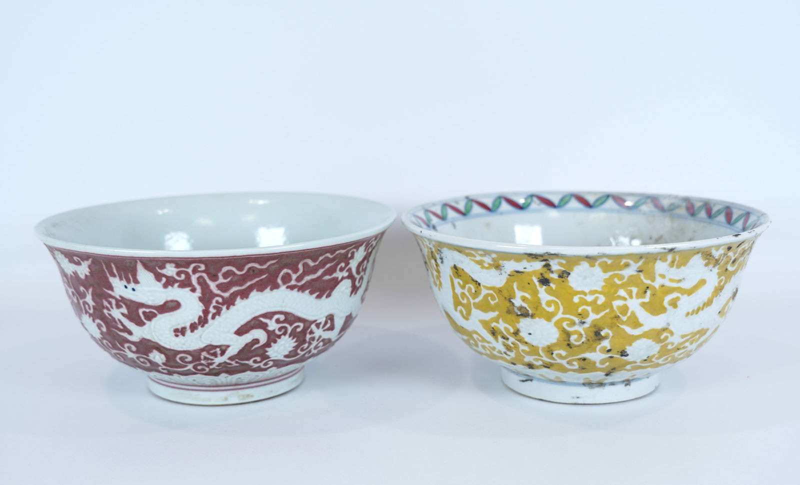 2 Chinese large bowls (1 of 7)
