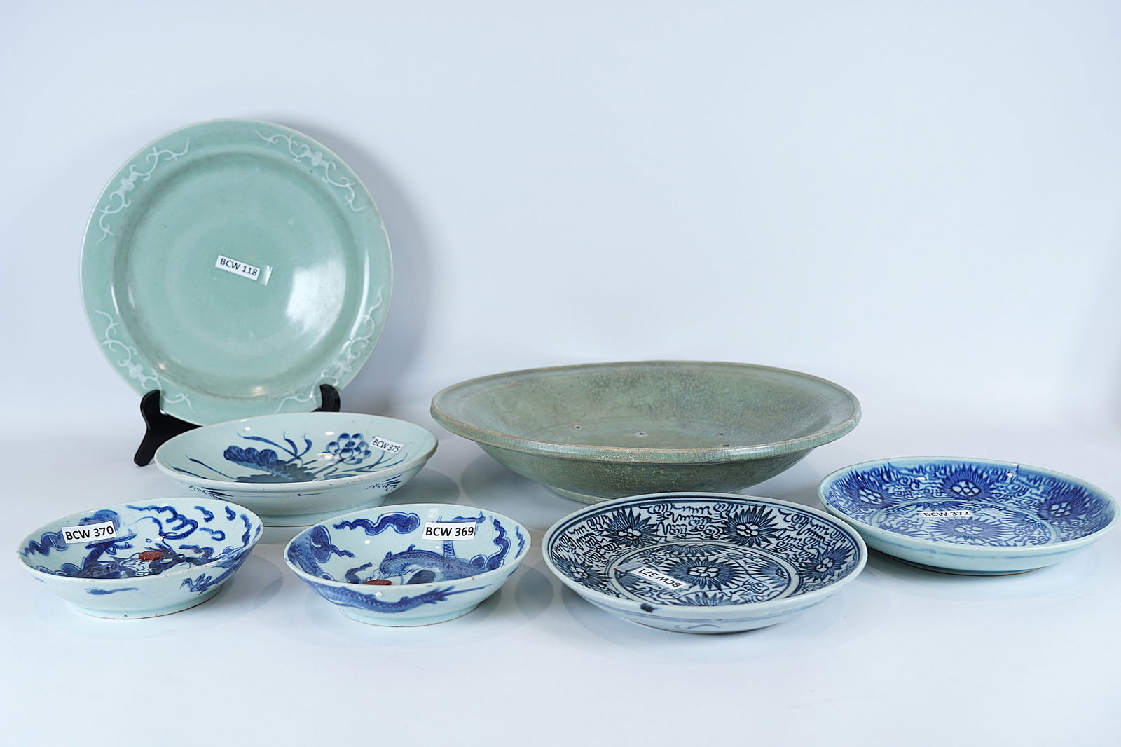 Lots Chinese antique plates (1 of 7)
