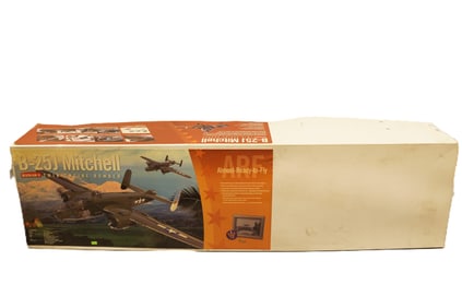A large RC airplane in original box. H: 11.8" x W: 64."