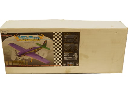 A large RC airplane in original box. Voodoo, condition selling it as is.