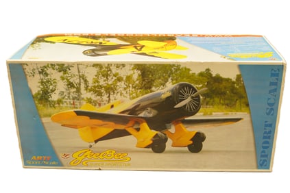 A large RC airplane in original box. Condition selling it as is.