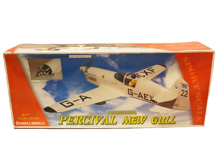 A large RC airplane in original box. Condition selling it as is.