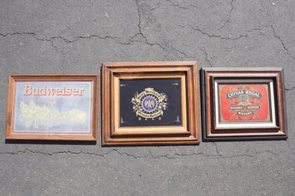 Lots old sign. Largest H: 18.25" x W: 21.25."