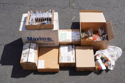 Lots RC airplane parts. Condition selling it as is.