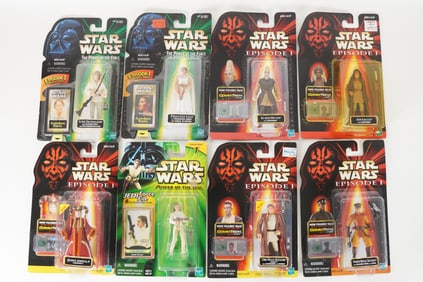 Lots Star Wars action figures in original box.