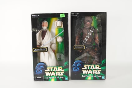 Lots Star Wars action figures in original box.
